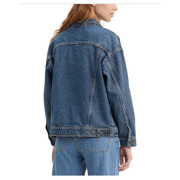 LEVI’S DAD TRUCKER JACKET NWT SIZE L - Picture 5 of 7